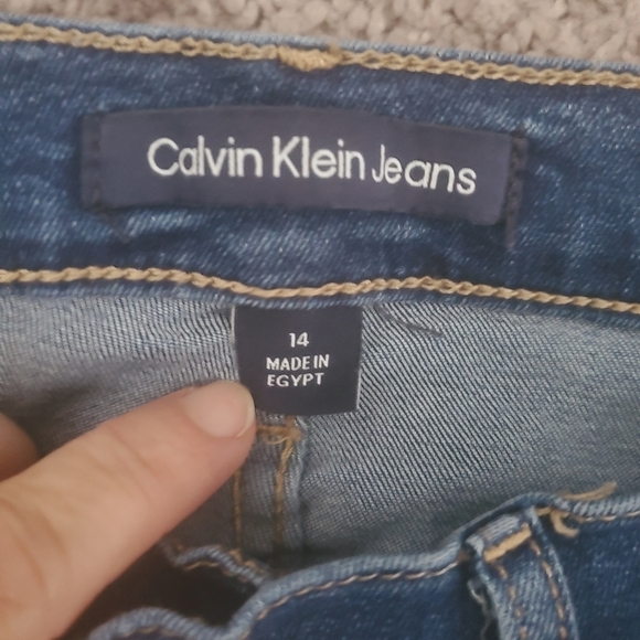 Calvin Klein Womens Jeans Sz 14 - Picture 3 of 7